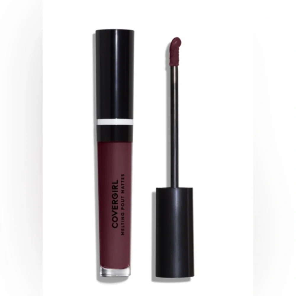 2pk COVERGIRL Melting Pout Matte Liquid Lipstick, Never Say Never and Supermodel